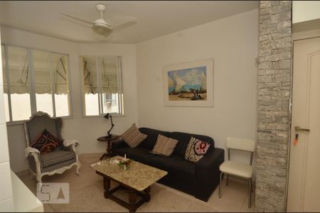 Sala de apartamento para alugar com 1 quarto, 38m² em Copacabana, Rio de Janeiro