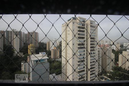 Vista da suíte de apartamento para alugar com 1 quarto, 48m² em Vila Andrade, São Paulo