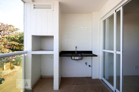 Varanda gourmet de apartamento à venda com 3 quartos, 94m² em Recreio dos Bandeirantes, Rio de Janeiro