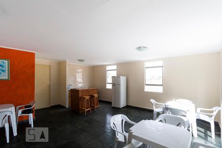 Studio à venda com 37m², 1 quarto e 1 vagaSalão de Festas