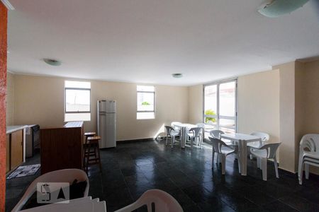 Studio à venda com 37m², 1 quarto e 1 vagaSalão de Festas