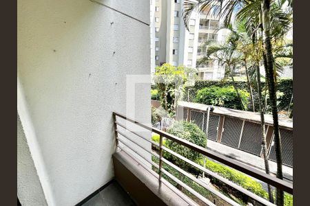 Varanda da Sala de apartamento para alugar com 2 quartos, 46m² em Vila Amélia, São Paulo