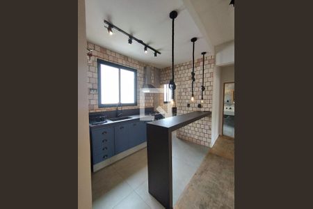Cozinha de apartamento para alugar com 1 quarto, 55m² em Aclimação, São Paulo