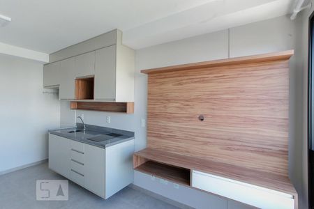 Sala/Cozinha de apartamento para alugar com 1 quarto, 26m² em Mirandópolis, São Paulo