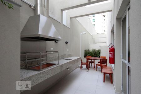Apartamento à venda com 49m², 1 quarto e 1 vagaChurrasqueira