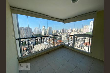 Varanda da Sala de apartamento para alugar com 1 quarto, 43m² em Barra Funda, São Paulo