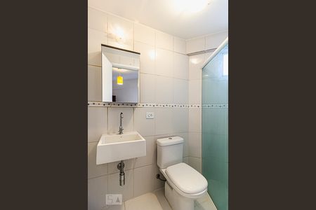 Banheiro da suíte de apartamento para alugar com 1 quarto, 38m² em Planalto Paulista, São Paulo