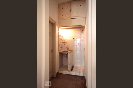 Cozinha de kitnet/studio para alugar com 1 quarto, 50m² em Bela Vista, São Paulo