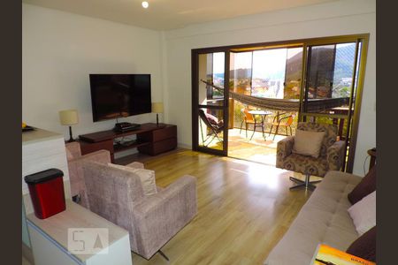 Sala de apartamento para alugar com 3 quartos, 125m² em Campeche, Florianópolis