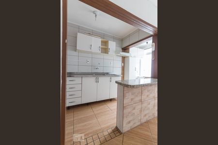 Cozinha de apartamento à venda com 1 quarto, 32m² em Jardim Itu Sabará, Porto Alegre