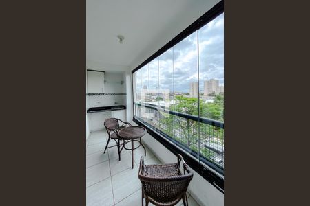 Varanda de kitnet/studio para alugar com 1 quarto, 50m² em Cambuci, São Paulo