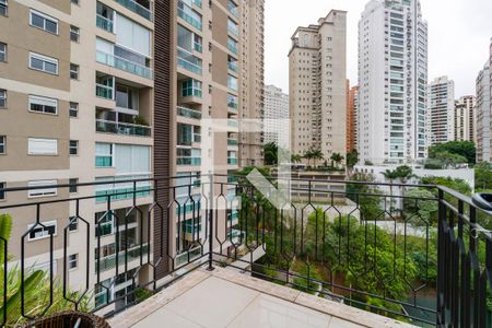 varanda de apartamento para alugar com 1 quarto, 90m² em Jardim Fonte do Morumbi, São Paulo