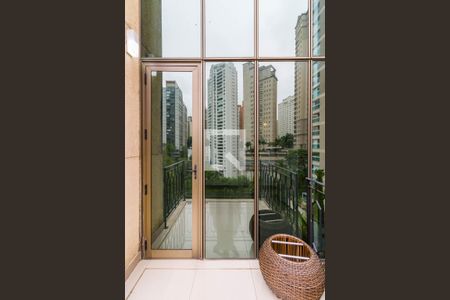varanda/Vista de apartamento para alugar com 1 quarto, 90m² em Jardim Fonte do Morumbi, São Paulo