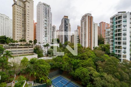 varanda/Vista de apartamento para alugar com 1 quarto, 90m² em Jardim Fonte do Morumbi, São Paulo