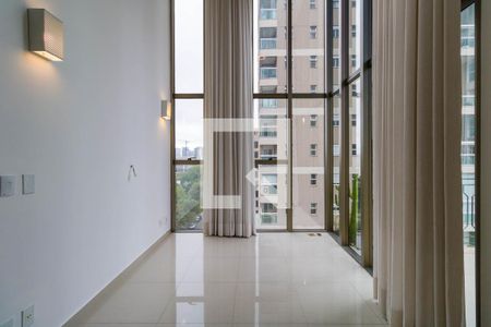 Sala de apartamento para alugar com 1 quarto, 90m² em Jardim Fonte do Morumbi, São Paulo
