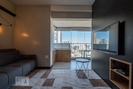 Sala de kitnet/studio para alugar com 1 quarto, 42m² em Cidade Monções, São Paulo