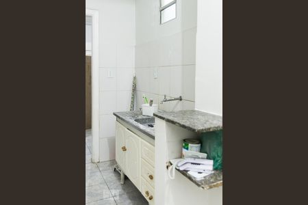 Cozinha de kitnet/studio para alugar com 1 quarto, 40m² em Santa Efigênia, São Paulo