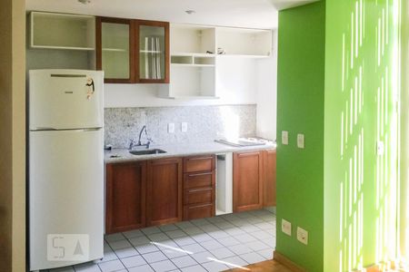 Cozinha de kitnet/studio para alugar com 1 quarto, 68m² em Alphaville Industrial, Barueri