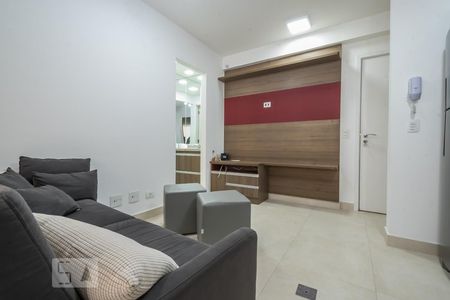 Sala de apartamento para alugar com 1 quarto, 35m² em Campo Belo, São Paulo