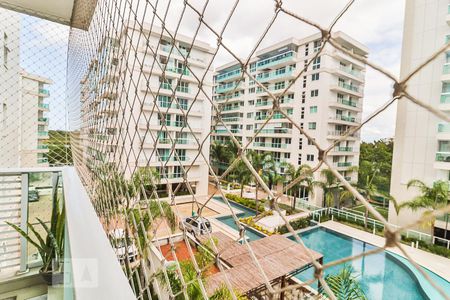 Vista da Varanda da Sala de apartamento à venda com 2 quartos, 78m² em Barra da Tijuca, Rio de Janeiro