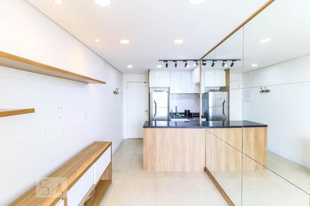 Sala de apartamento para alugar com 1 quarto, 37m² em Campo Belo, São Paulo