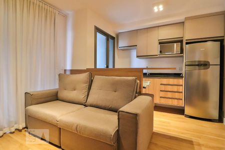 Sala de apartamento para alugar com 1 quarto, 44m² em Pinheiros, São Paulo