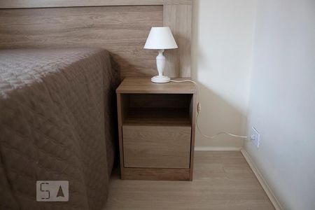 Detalhe do Quarto de apartamento para alugar com 1 quarto, 37m² em Indianópolis, São Paulo