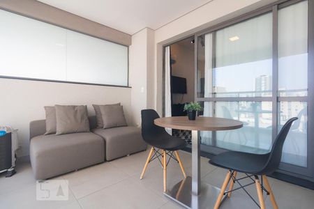 Varanda de apartamento à venda com 1 quarto, 29m² em Vila Cordeiro, São Paulo