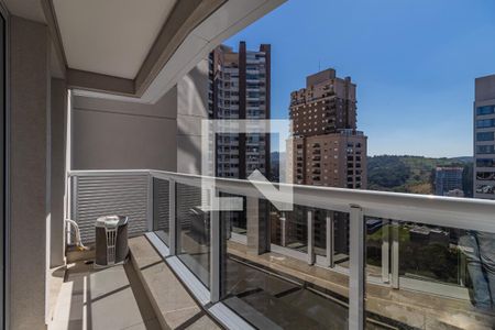 Sala de apartamento para alugar com 1 quarto, 50m² em Empresarial 18 do Forte, Barueri