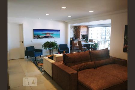 Sala de apartamento à venda com 3 quartos, 140m² em Vila Gumercindo, São Paulo