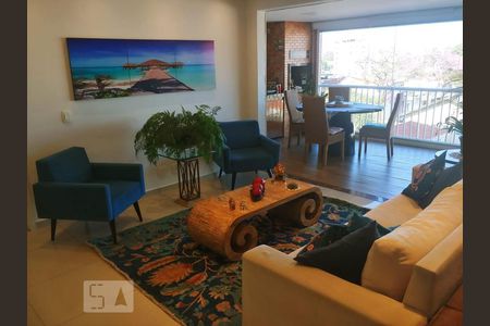 Sala de apartamento à venda com 3 quartos, 140m² em Vila Gumercindo, São Paulo