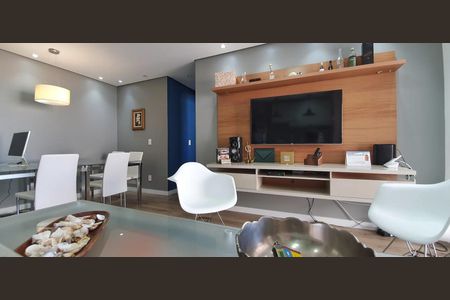 Sala de apartamento à venda com 3 quartos, 90m² em Vila Apiaí, Santo André