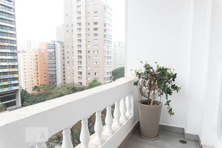 Sacada da Sala de apartamento para alugar com 2 quartos, 120m² em Bela Vista, São Paulo