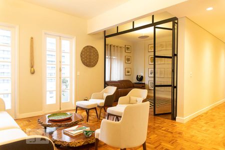 Sala de Estar de apartamento para alugar com 2 quartos, 120m² em Bela Vista, São Paulo