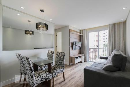 Sala de apartamento para alugar com 2 quartos, 47m² em Jardim Celeste, São Paulo