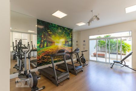 Apartamento à venda com 51m², 1 quarto e 1 vaga Apartamento à venda com 51m², 1 quarto e 1 vagaÁrea comum - Academia