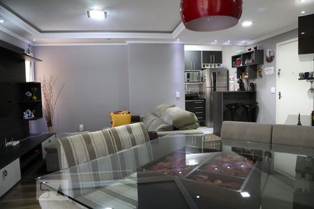 Sala de apartamento à venda com 2 quartos, 68m² em Jardim Henriqueta, Taboão da Serra