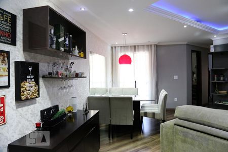 Sala de apartamento à venda com 2 quartos, 68m² em Jardim Henriqueta, Taboão da Serra