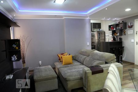 Sala de apartamento à venda com 2 quartos, 68m² em Jardim Henriqueta, Taboão da Serra