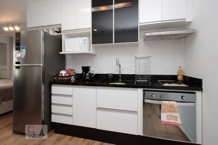 Studio à venda com 40m², 1 quarto e 1 vagaCozinha