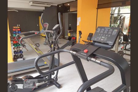 Área comum - Academia de kitnet/studio para alugar com 1 quarto, 28m² em Jardim Paulista, São Paulo