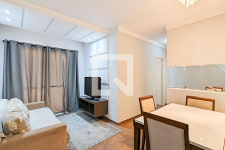 Sala de apartamento para alugar com 2 quartos, 73m² em Rudge Ramos, São Bernardo do Campo