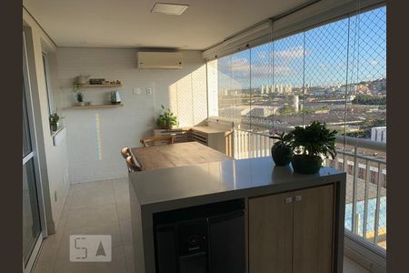 Varanda Gourmet de apartamento à venda com 3 quartos, 94m² em Vila Leopoldina, São Paulo