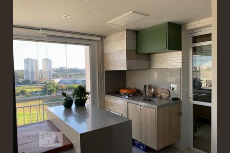 Varanda Gourmet de apartamento à venda com 3 quartos, 94m² em Vila Leopoldina, São Paulo