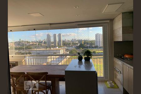 Varanda Gourmet de apartamento à venda com 3 quartos, 94m² em Vila Leopoldina, São Paulo