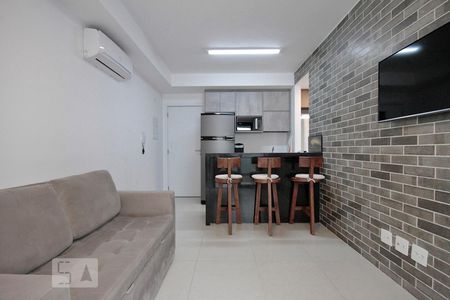 Sala de apartamento para alugar com 1 quarto, 42m² em Bela Vista, São Paulo