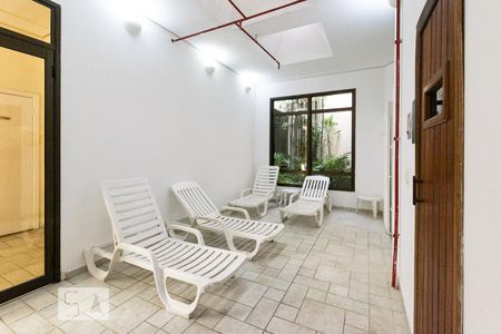 Apartamento para alugar com 34m², 1 quarto e 1 vagaSauna