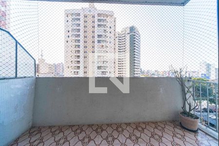 Varanda da Sala de apartamento para alugar com 4 quartos, 202m² em Centro, Santo André