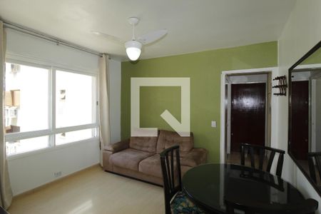 Sala de apartamento para alugar com 1 quarto, 50m² em São João, Porto Alegre