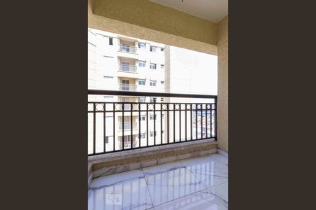 Varanda da Sala de apartamento para alugar com 1 quarto, 35m² em Vila Tolstoi, São Paulo